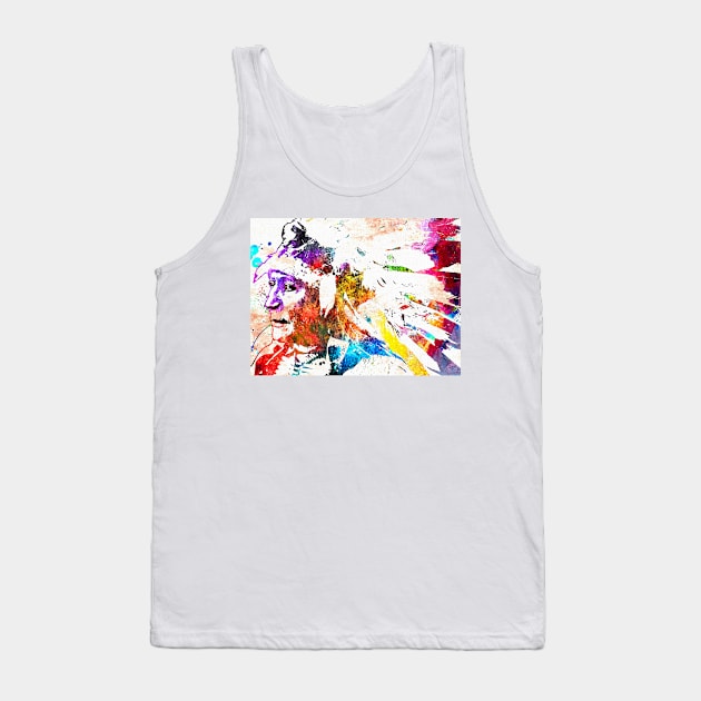 Native American Tank Top by danieljanda